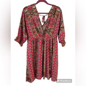 Multi-color dress/Size Medium